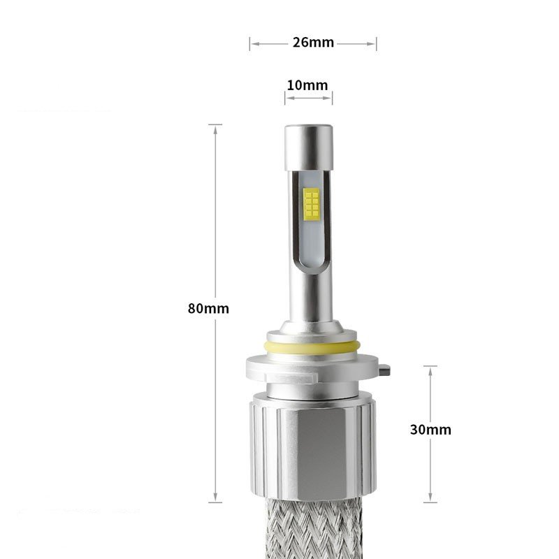 110W High Power Auto Lamp 9005 9006 9012 880 881 Car Headlight H1 H3 H4 H7 HB3 HB4 Car Led Light
