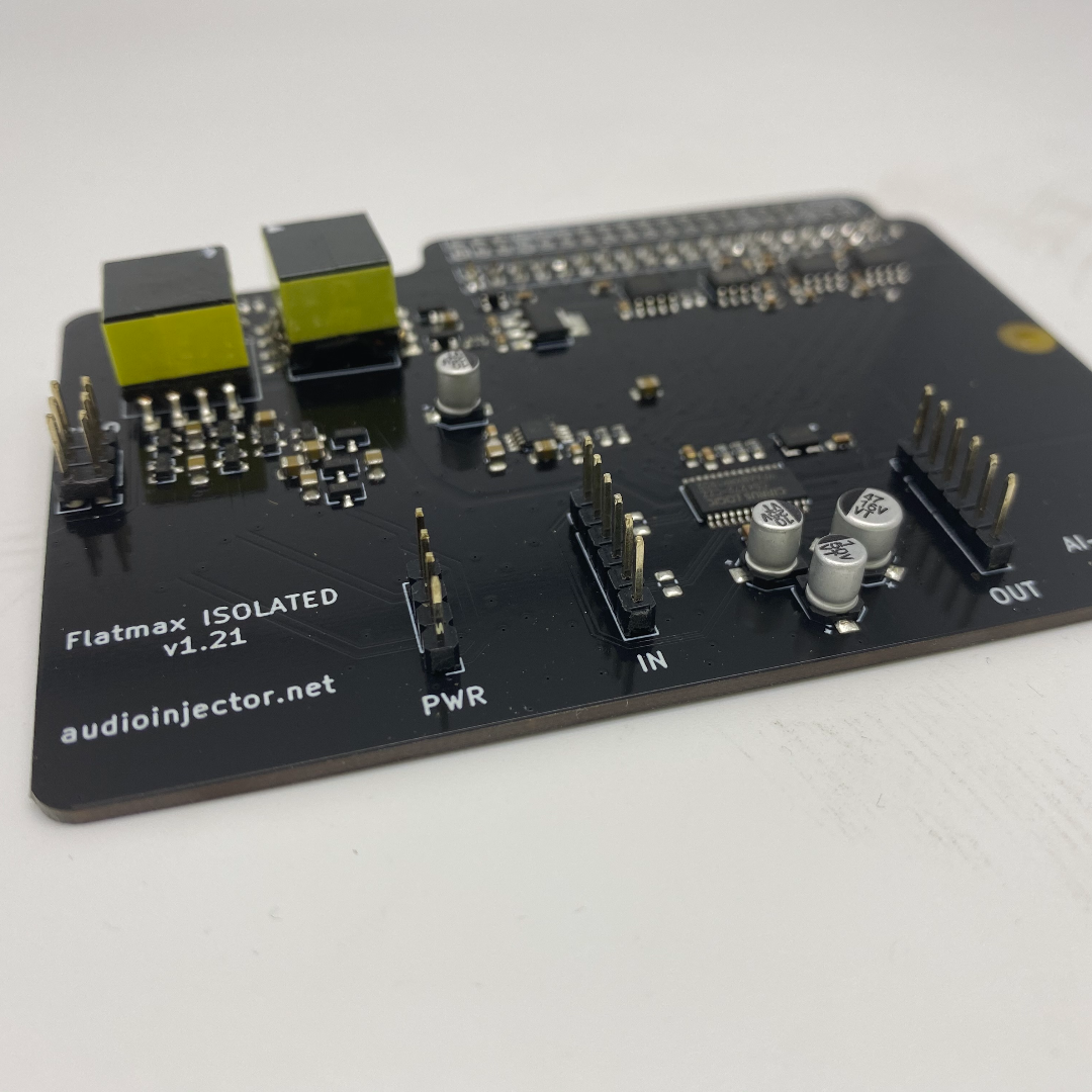 Audio Injector Pro Isolated Main Card Sound Card for Raspberry Pi HIFI DAC Audio Expansion Board for Raspberry Pi