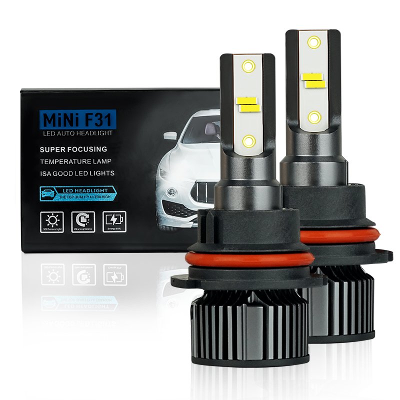 1860 CSP 6000K White Lights Car Light Blub H1 H7 H11 Led Headlight H4 Hight Beam Low Beam 12v Led Headlamp Led H13 9007 Lens -