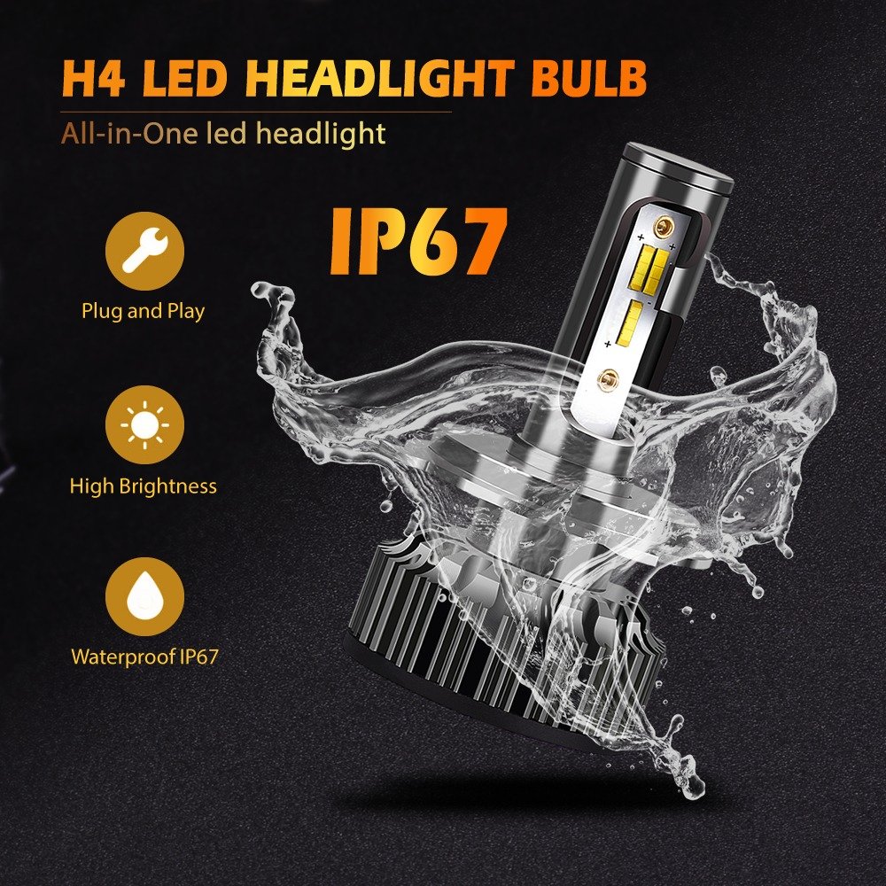 Auto Lighting System H7 H11 H4 Led Headlamp Bulb 9006 Bus Headlamp Led Lighting for Vehicle Cars Led Head Lights