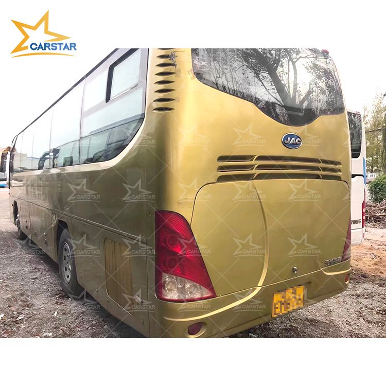 Used Mini Bus JAC HFC 6108 24-49 Seats From China diesel LHD/RHD Golden