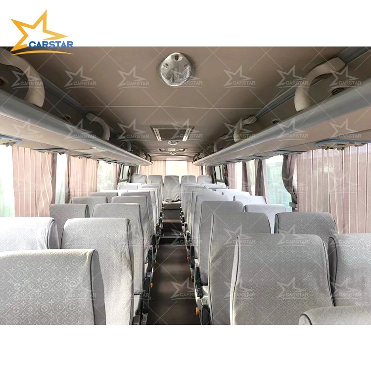 Used Mini Bus JAC HFC 6108 24-49 Seats From China diesel LHD/RHD Golden