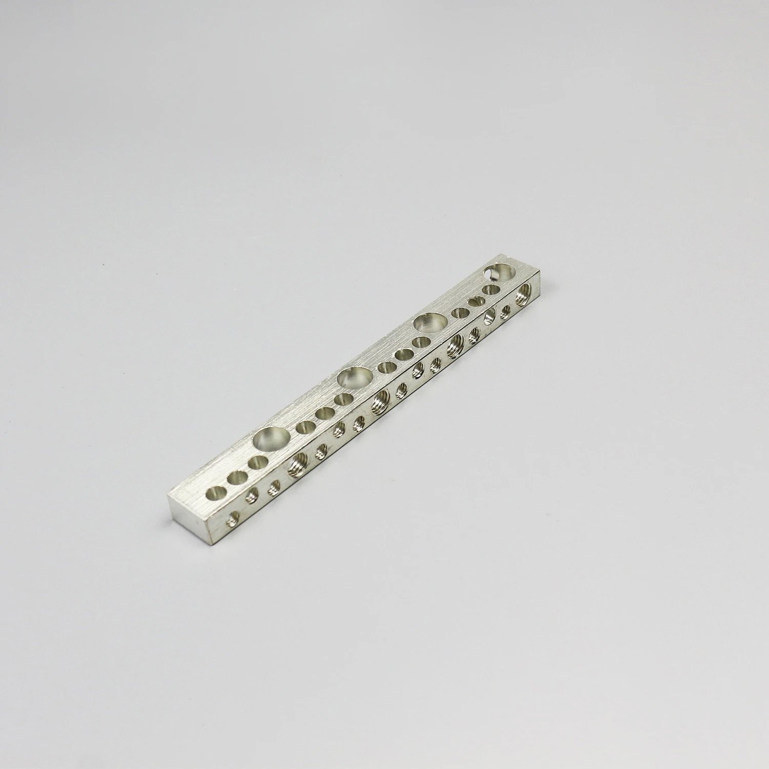 Aluminum Alloy 6061-T6 Mechanical Power Connectors Screw Mounting Wire Terminal & Multi AWG Ground Strip Electrical Neutral Lugs