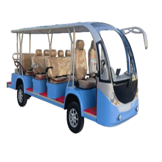 11Seats Electric Golf Cart Sightseeing Bus Battery Operated Golf Car 11 Seats Electric Golf Cart for Sighting