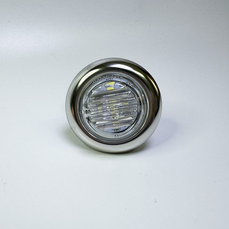 6 Led Trailer Truck Side Marker Clearance Lights, Universal Car Accessories 1.25 Inch 12V Universal Led MACON