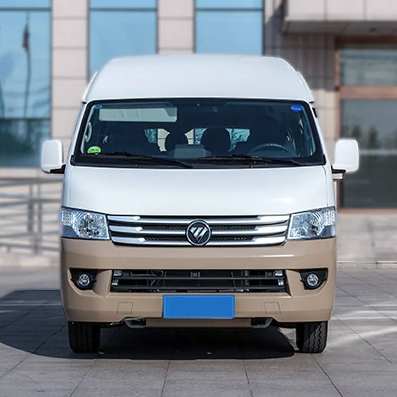 2025 Foton Brand China G9 2WD 2.4L Commercial Version Electric Fabric Automatic 16 Seater Truck New 10-14 Seats Camera Gasoline