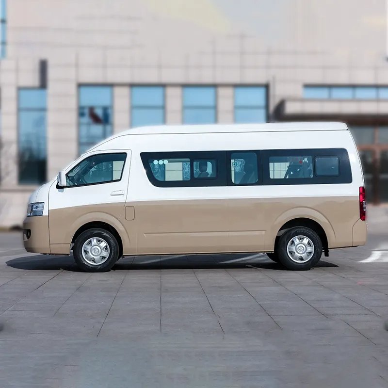 2025 Foton Brand China G9 2WD 2.4L Commercial Version Electric Fabric Automatic 16 Seater Truck New 10-14 Seats Camera Gasoline