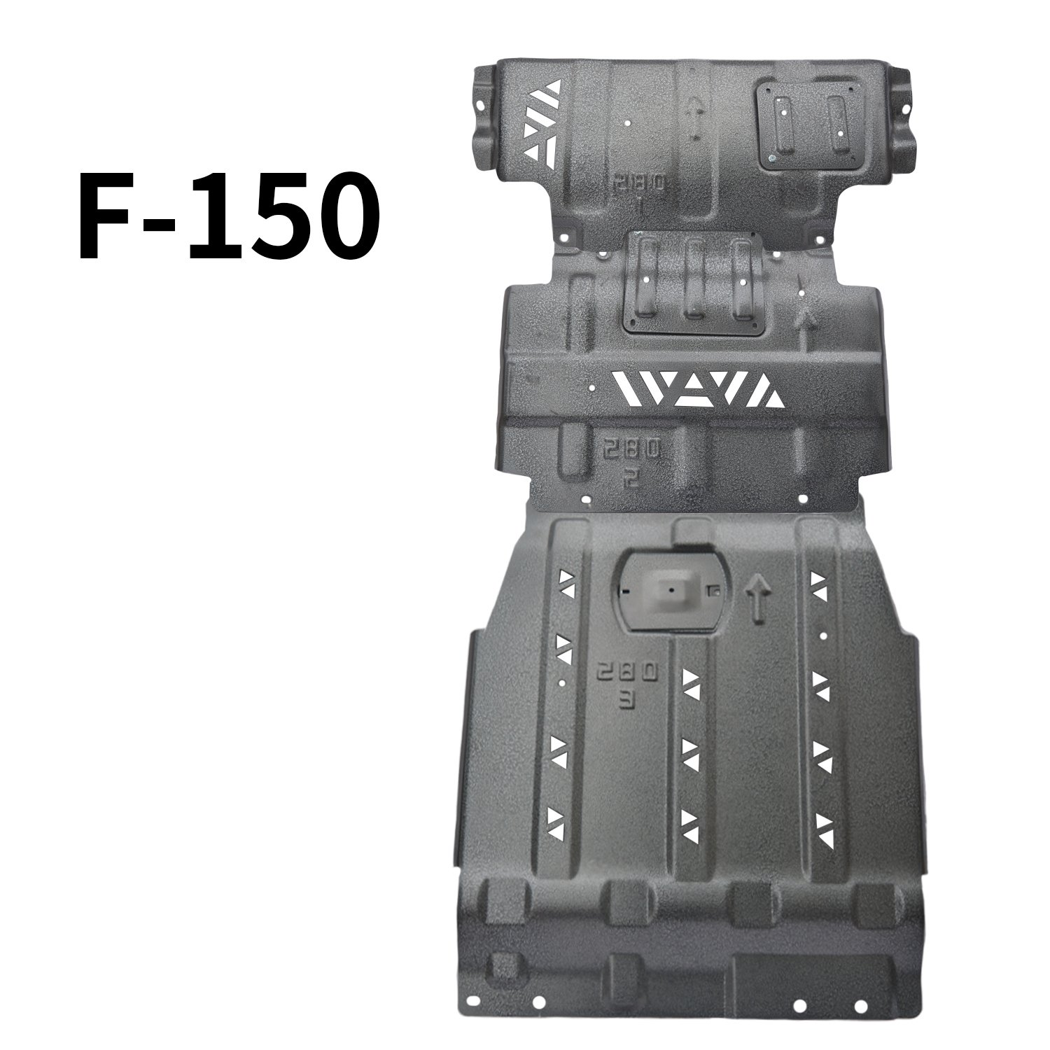 Engine Sump Guard for Lc300 prius Ford EcoSport Edge Fiesta Focus Fusion Kuga Mondeo Puma Ranger Raptor Tourneo Transit Courier