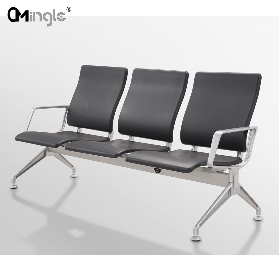 Mingle Waiting Chair 1- 5 Seats Airport Hospital Railway Station/ Train Station Waiting Chair Visitor Row Chair for Public Area