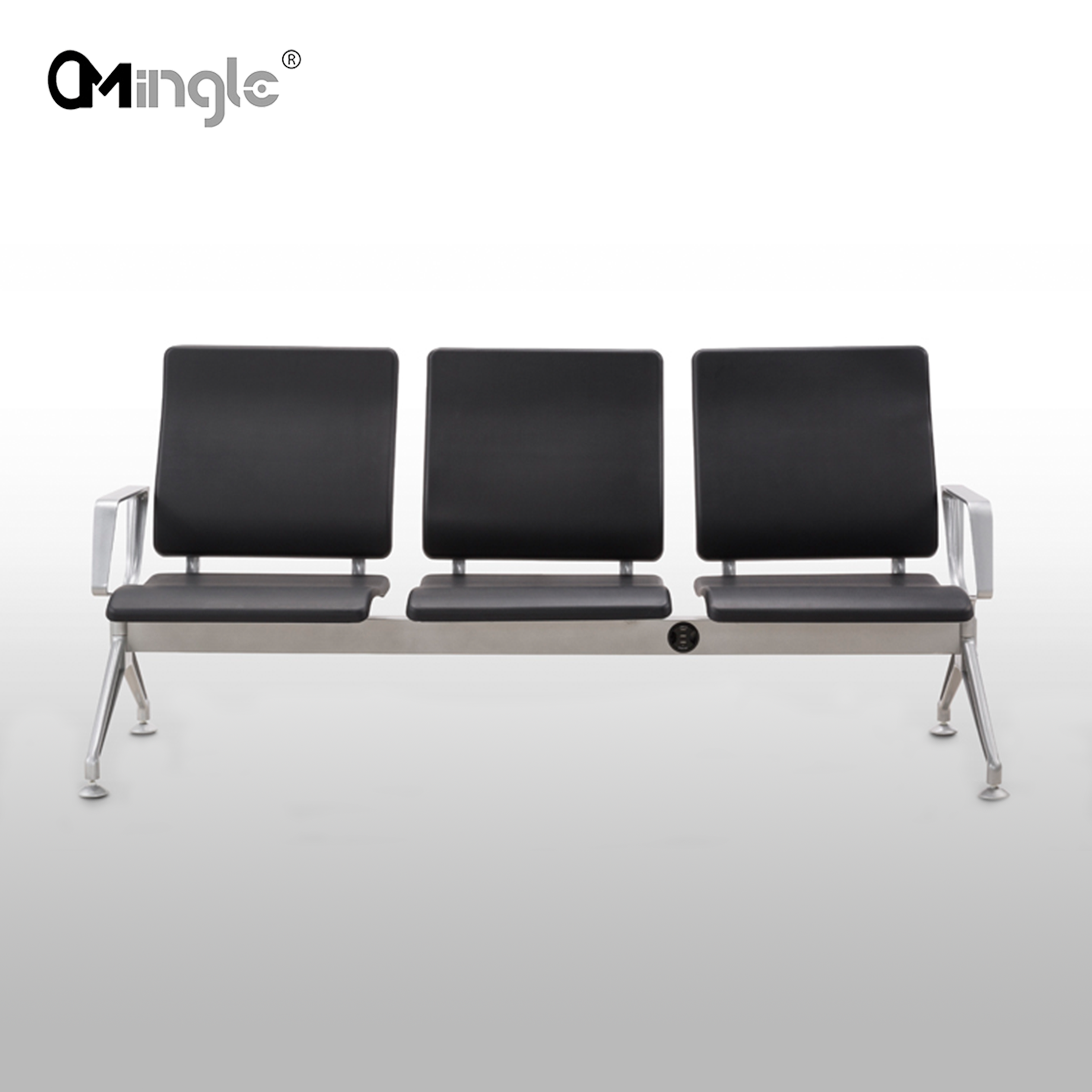 Mingle Waiting Chair 1- 5 Seats Airport Hospital Railway Station/ Train Station Waiting Chair Visitor Row Chair for Public Area