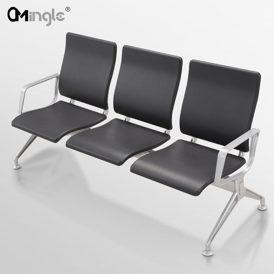 Mingle Waiting Chair 1- 5 Seats Airport Hospital Railway Station/ Train Station Waiting Chair Visitor Row Chair for Public Area