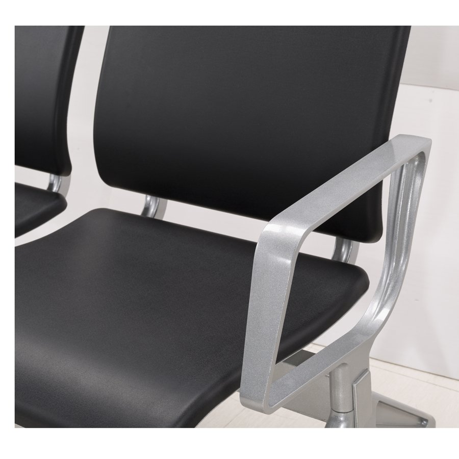 Mingle Waiting Chair 1- 5 Seats Airport Hospital Railway Station/ Train Station Waiting Chair Visitor Row Chair for Public Area