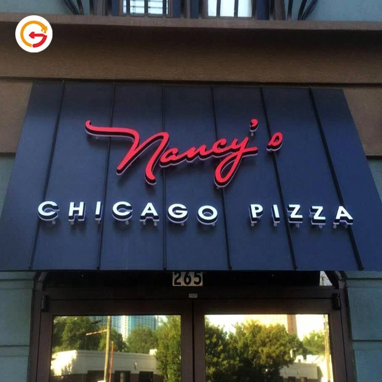 JAGUARSIGN Custom Outdoor Store Lighted Sign Restaurant Business Signs Logo Letra De Led Illuminated Sign Manufacturer Outlet