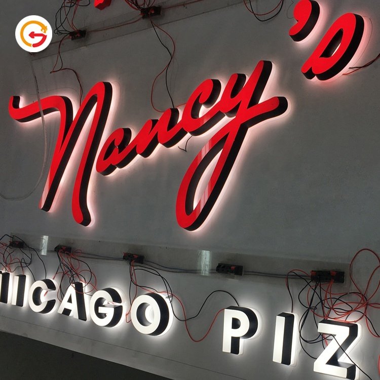JAGUARSIGN Custom Outdoor Store Lighted Sign Restaurant Business Signs Logo Letra De Led Illuminated Sign Manufacturer Outlet