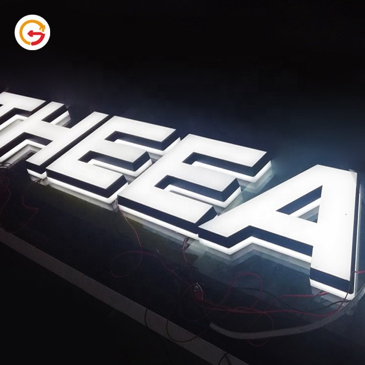 JAGUARSIGN Custom Outdoor Store Lighted Sign Restaurant Business Signs Logo Letra De Led Illuminated Sign Manufacturer Outlet