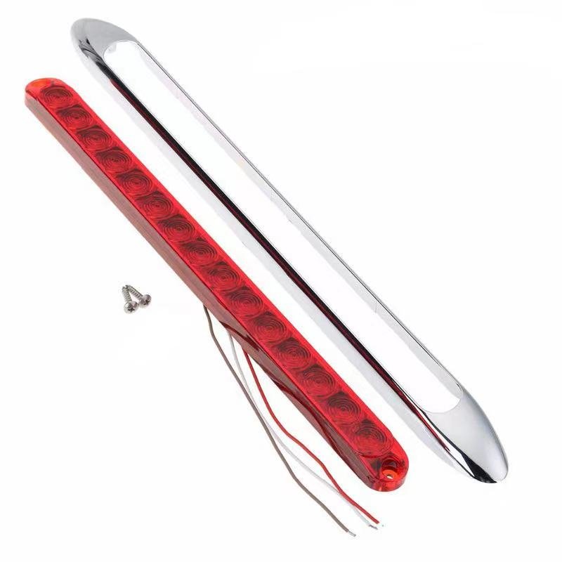12V Led Back Light Trailer Vehicle Side Lamp Clearance Indicator Red White Amber Truck Trailer Lights Rear Marker Light