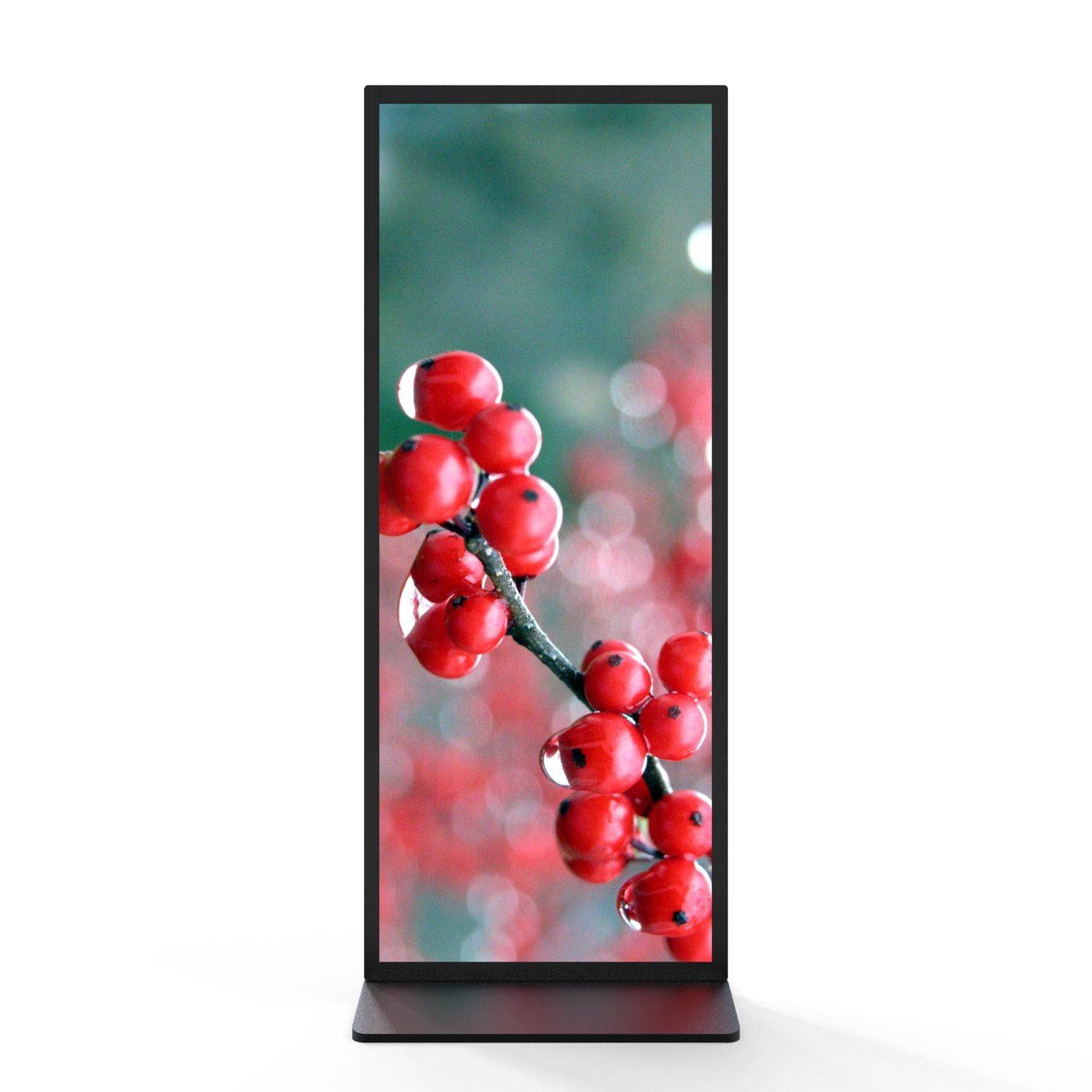 Bigbull 69.9 Inch/70inch Floor-standing Full Screen Android Windows Lcd Panel Digital Signage Bar Display for Advertising Wheel