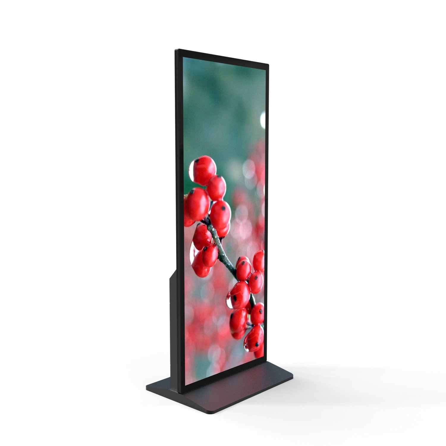 Bigbull 69.9 Inch/70inch Floor-standing Full Screen Android Windows Lcd Panel Digital Signage Bar Display for Advertising Wheel