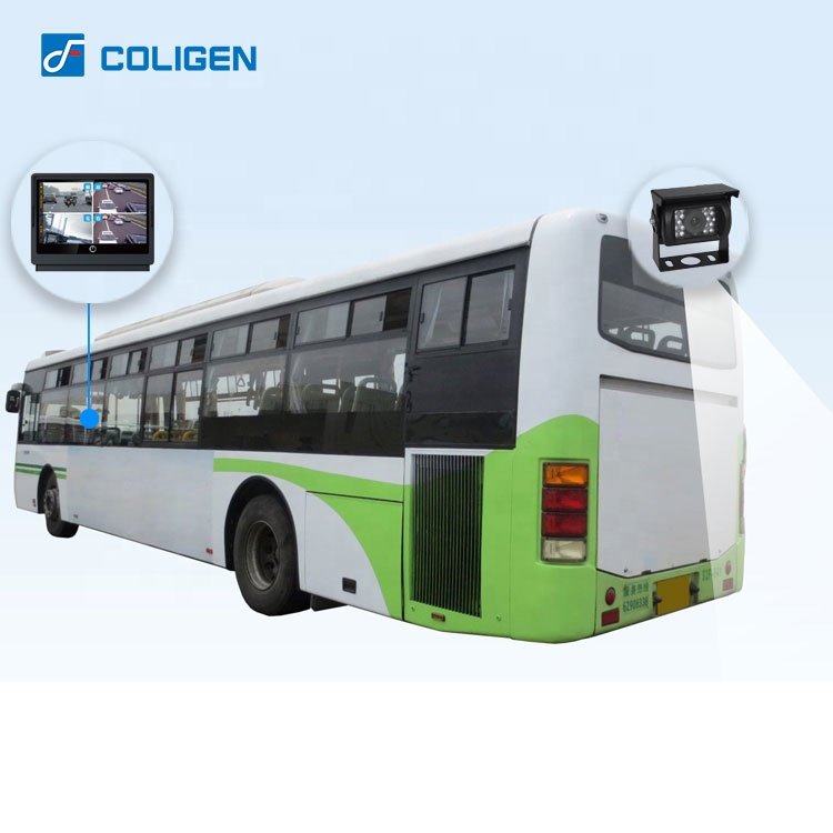 Coligen Truck Backup Rear View Parking Camera for GMC Heavy Duty 18 IR Lights Rear Camera
