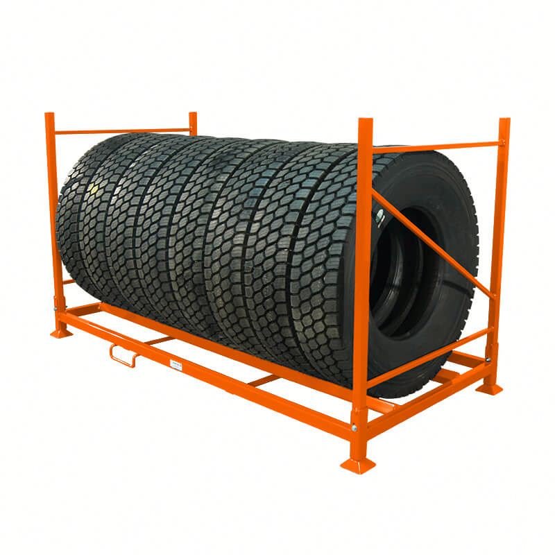 China Factory Warehouse Storage Accessories Display Tire Racking Tire Rack