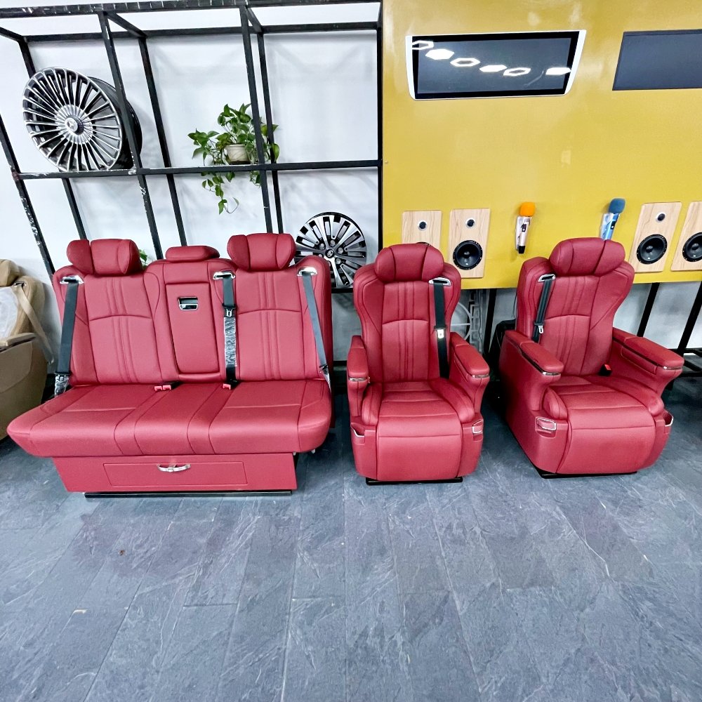 Factory Outlet New Luxury Multifunctional Aviation Car Van Seats Toyota Hiace Benz Sprinter Vito Vclass V250 V260