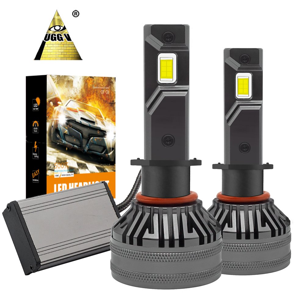 E22 Canbus 24V 9005/9006H1 H4/H7/H11 80W 18000LM Cob LED Light 6500K Round LED Headlight Bulbs for New 12V Volta