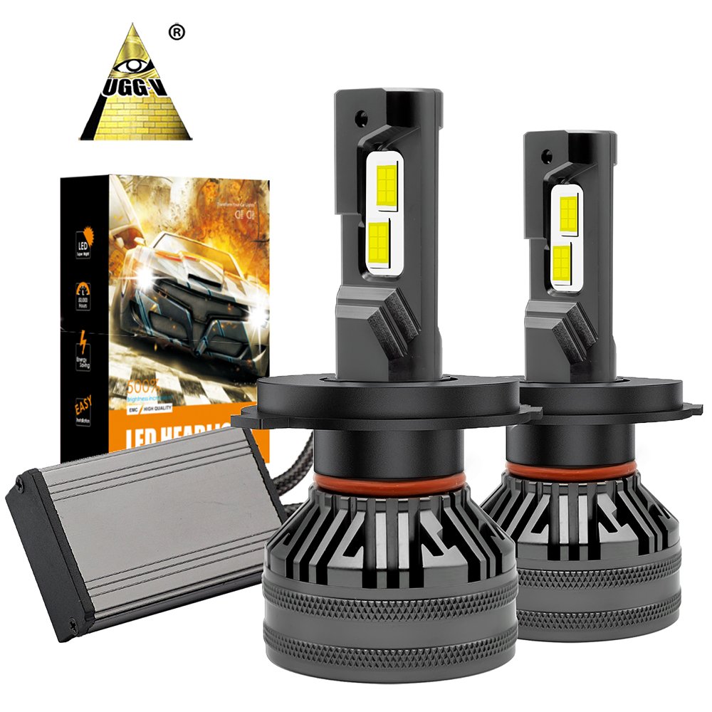 E22 Canbus 24V 9005/9006H1 H4/H7/H11 80W 18000LM Cob LED Light 6500K Round LED Headlight Bulbs for New 12V Volta