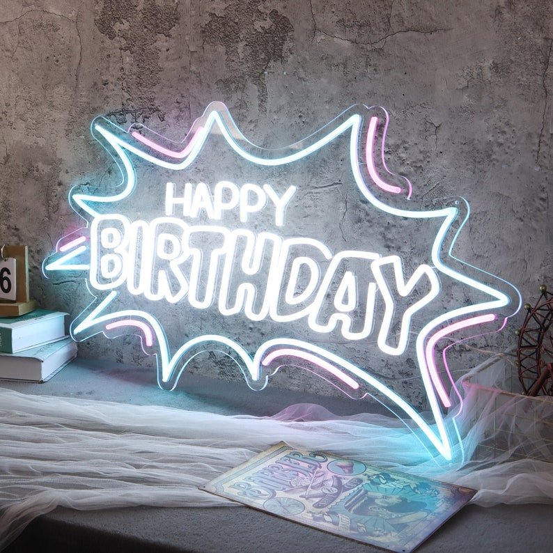 2024 Latest Design Supplier Party Interior Any Pattern Flex 12V LED Light Neon Sign