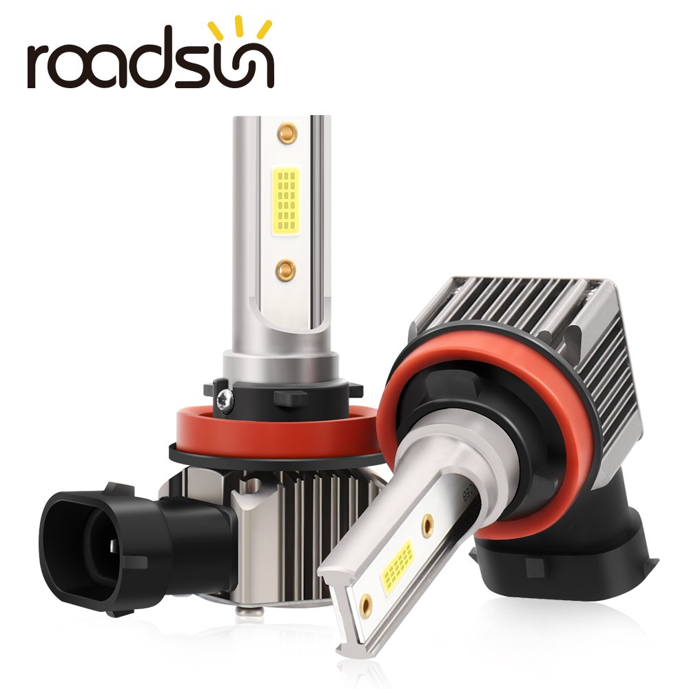 Roadsun Led Lighting for Vehicle 50W 6000K 12V Car Accessories HB3 HB4 H1 H7 9005 9006 H4 Led Headlight Bulb H11 Fog Lamp