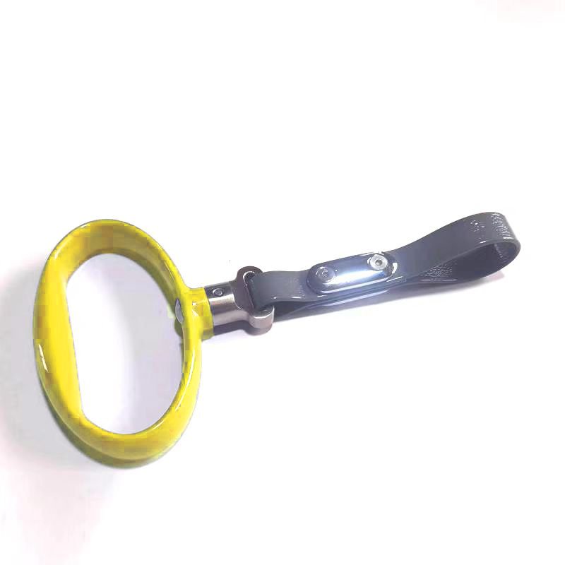 Bus Accessories Durable PC Plastic Swivel 360 Stainless Steel Ring City Bus Grab Handle