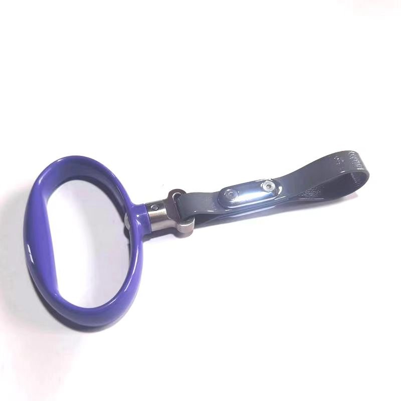 Bus Accessories Durable PC Plastic Swivel 360 Stainless Steel Ring City Bus Grab Handle