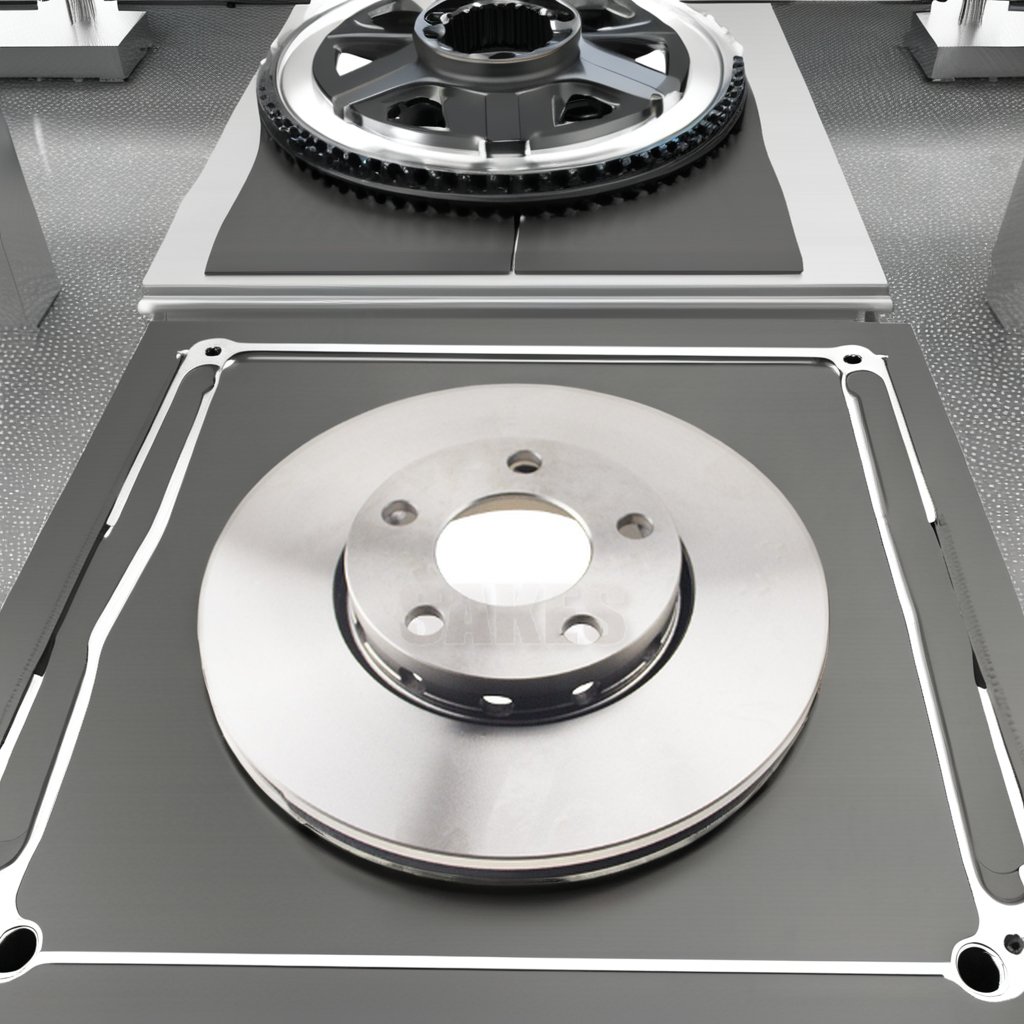 SAKES OE:2E0615301 Factory Wholesale High Quality Auto Braking Systems Front Brake Discs Brake Rotor Repair Spare for Benz VW