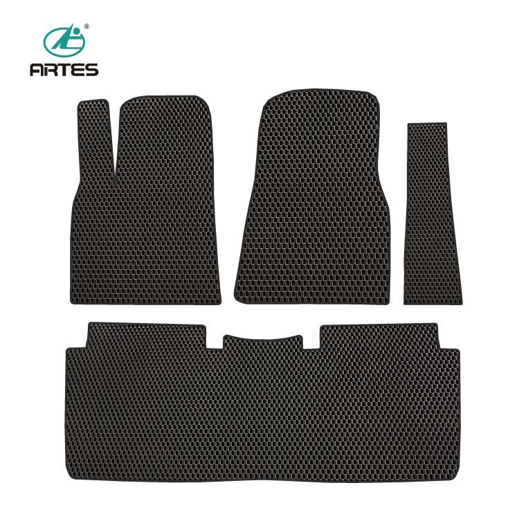 OEM ODM Car Accessories 3psc/4ps Pvc Rubber High Quality Anti-slip Wholesale Universal Chain Floor Mats Car Mat