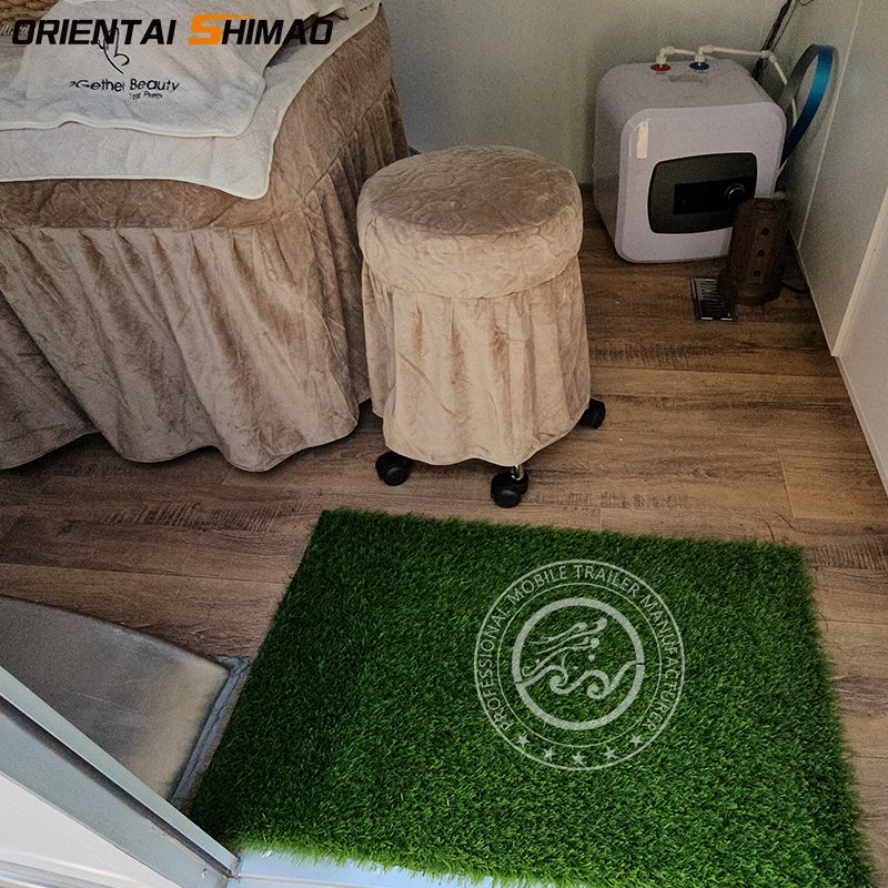 Oriental Shimao Wholesale New Mobile Pet Grooming Trailer for Dogs and Cats for Home Use