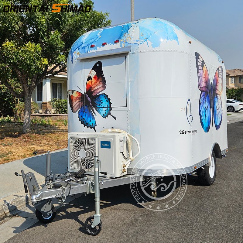 Oriental Shimao Wholesale New Mobile Pet Grooming Trailer for Dogs and Cats for Home Use