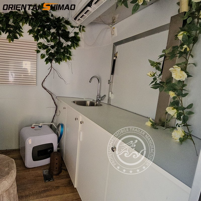 Oriental Shimao Wholesale New Mobile Pet Grooming Trailer for Dogs and Cats for Home Use
