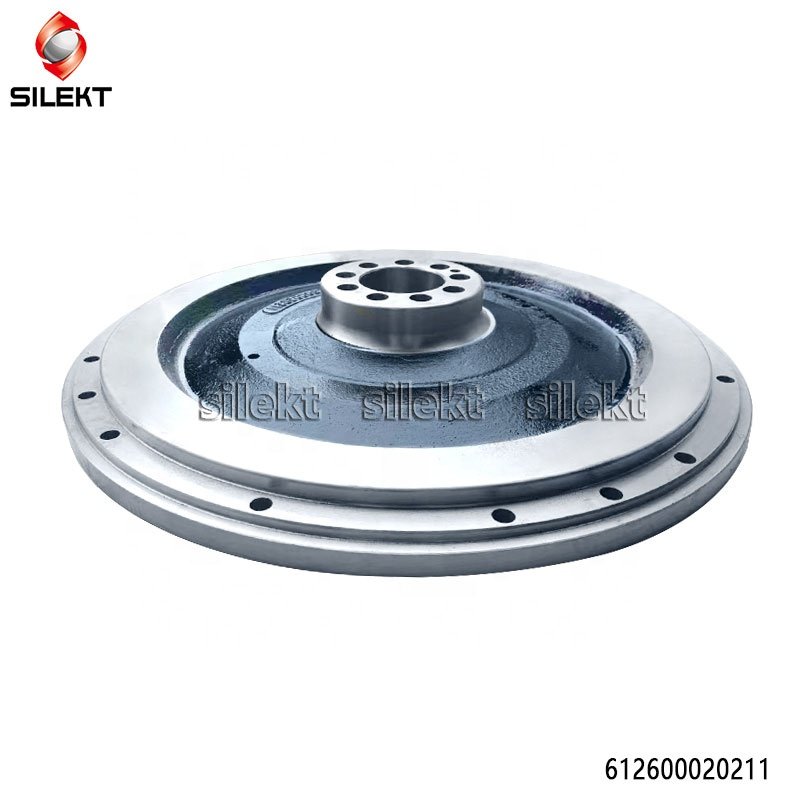 Flywheel 612600020211 612600020220 Weichai Truck Engine Parts WD615 Sinotruk Fly Wheel Assembly
