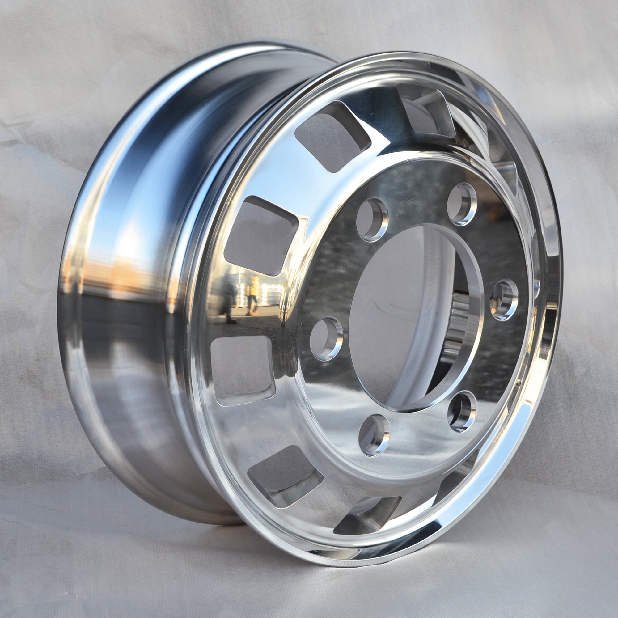 Jastoo 17.5*6.0 17.5*6.5 Inch Forged Alloy Truck and Bus Forging Rims Trailer Barrel and Rims Casting Steel Truck Forging Rims