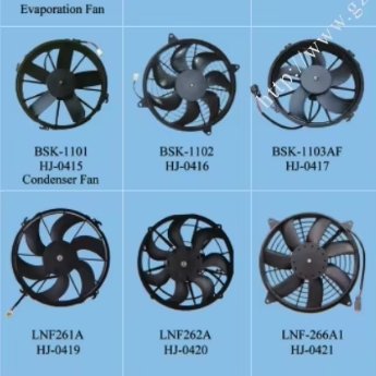 Original Spal VA89-BBL369S/R/A/N-94A 24V Brushless Axial Condenser Fan for Buses Made in China Bus Accessories
