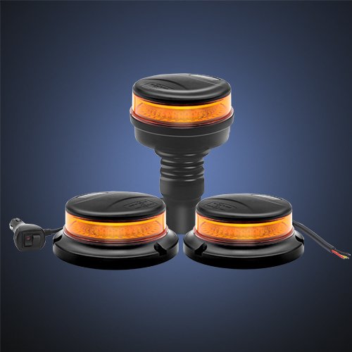 E Mark R10 Warning Beacon Light Emergency Strobe Light Magnetic Safety Flashing Car Cigarette Lighter Lamp for Bus Forklift