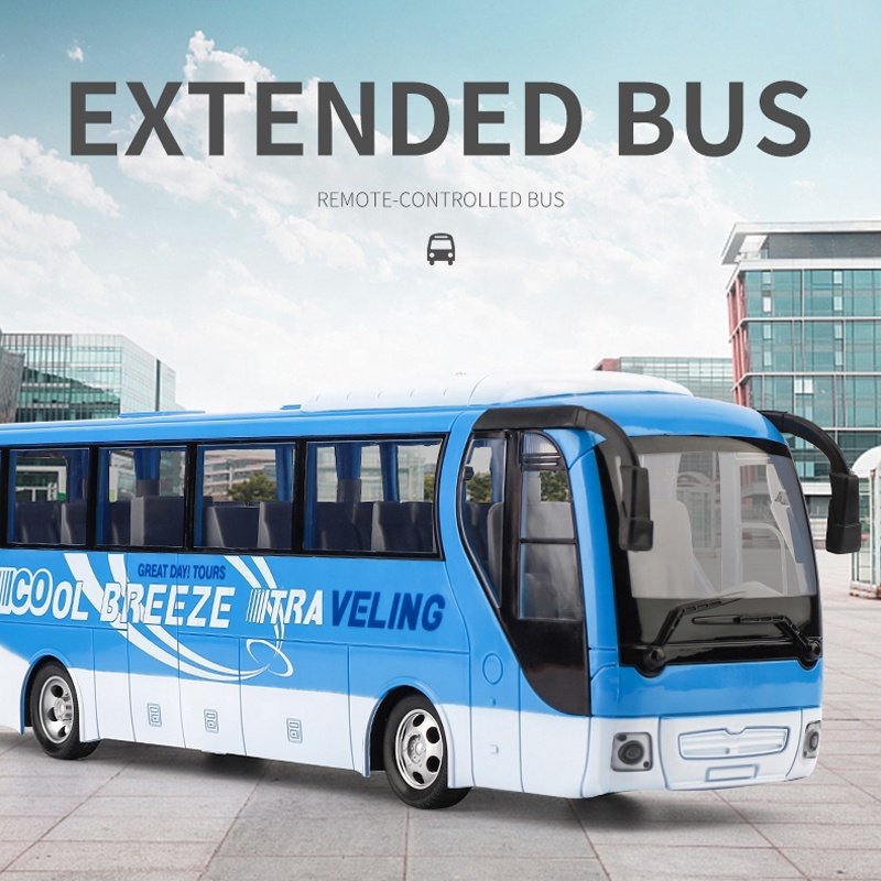 Hot Seller 4 Channel RC Car Sound and Light Remote Control City Bus
