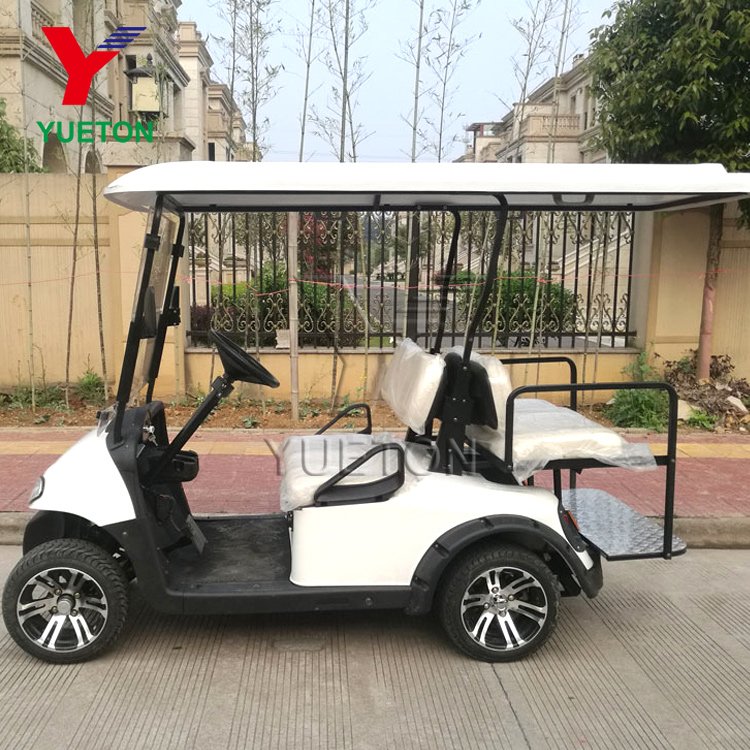China Manufacturer Cheap Price Sightseeing Bus 4 Wheel Drive Club Car Electric Golf Carts for Adults