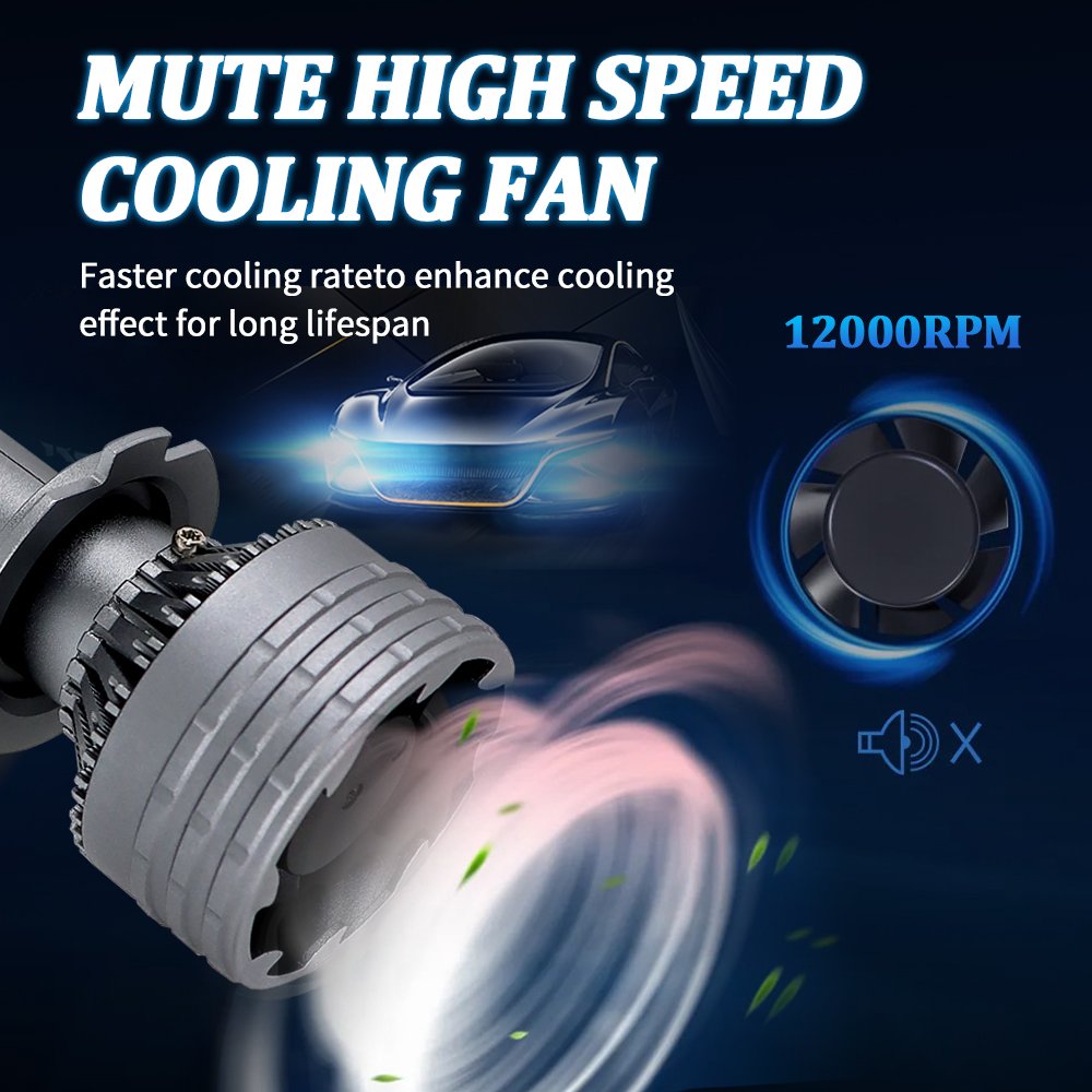 Raych R10 Super Bright 300w 60000LM Led Bulbs Wholesale H11 Led H4 H7 9005 9006 Car Accessories Para Auto Cars Headlights