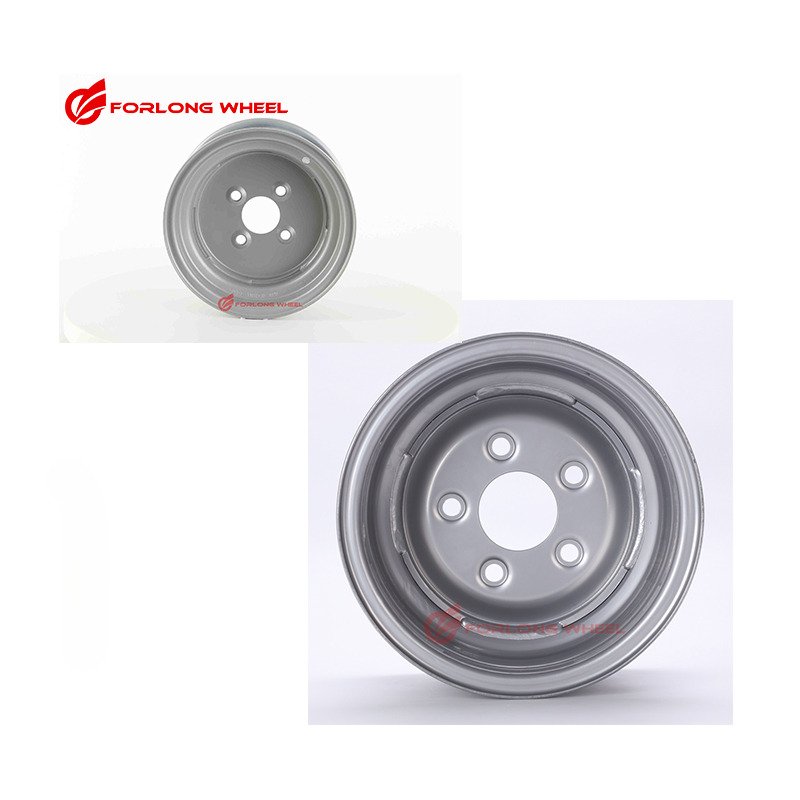 FORLONG 10inch 10'' 6.00X10 PCD101.6 4-71.5-101.6 Tour Bus Wheel for 20.5X8.0-10