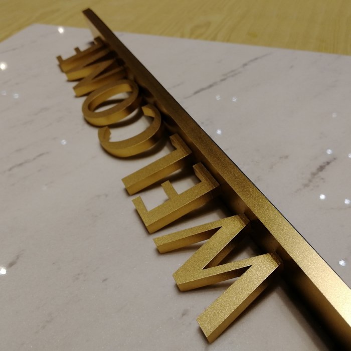 Pvc Letter Sign Office Acrylic Logo Sign Stand Hotel Signboard Designs