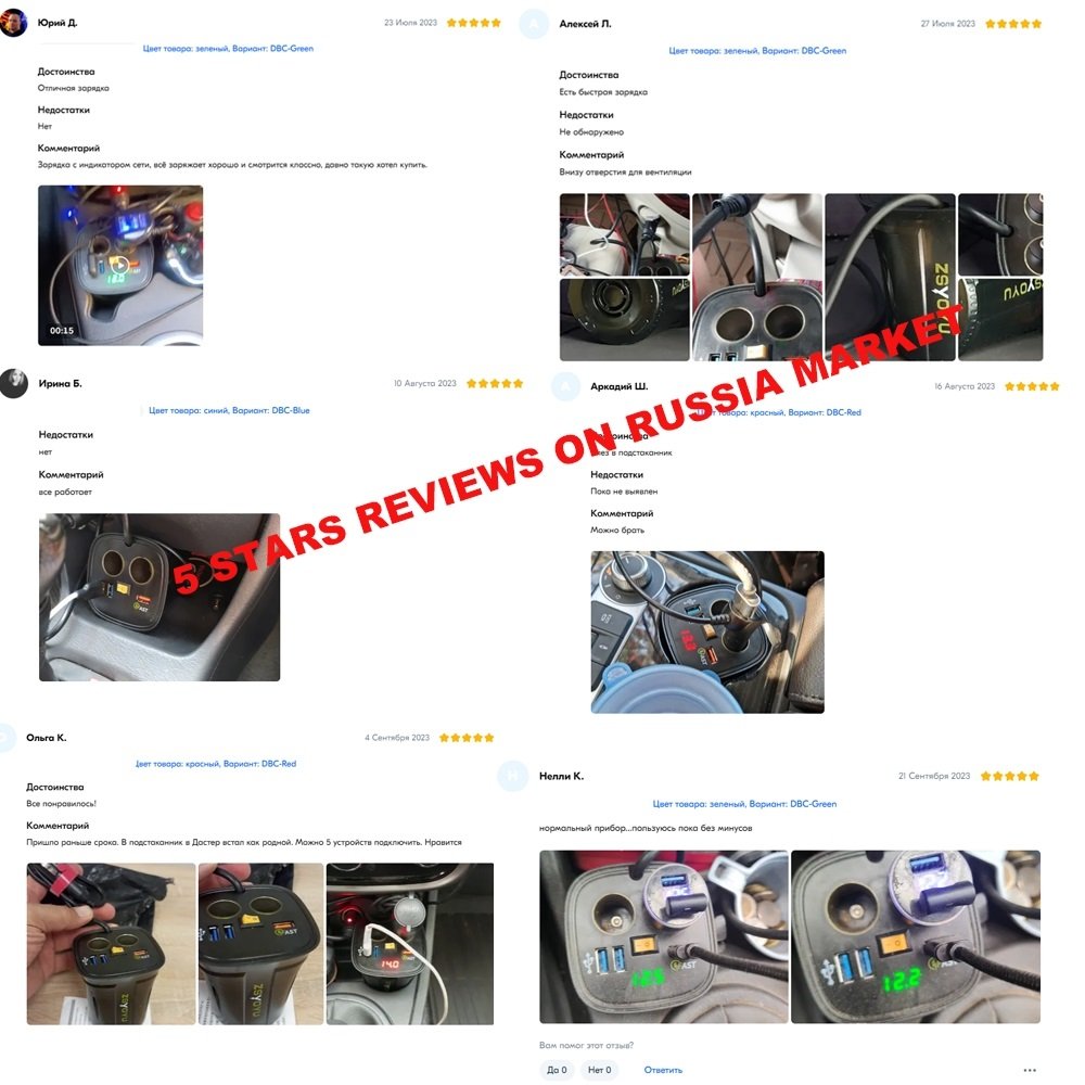 12V Dual Cigarette Lighter Plug Voltmeter Temperature Cup Holder Car Charger 3 Port USB Socket Charger for Car