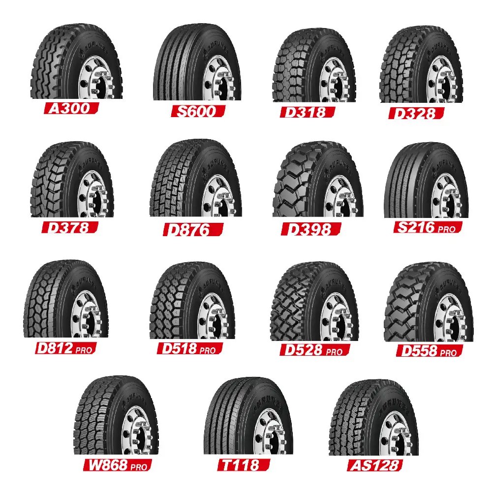 Hot Sale Heavy Dump Truck Tires Light Truck And Bus Wheels 11r22.5 11r24.5 12r22.5 13r22.5 For All Position