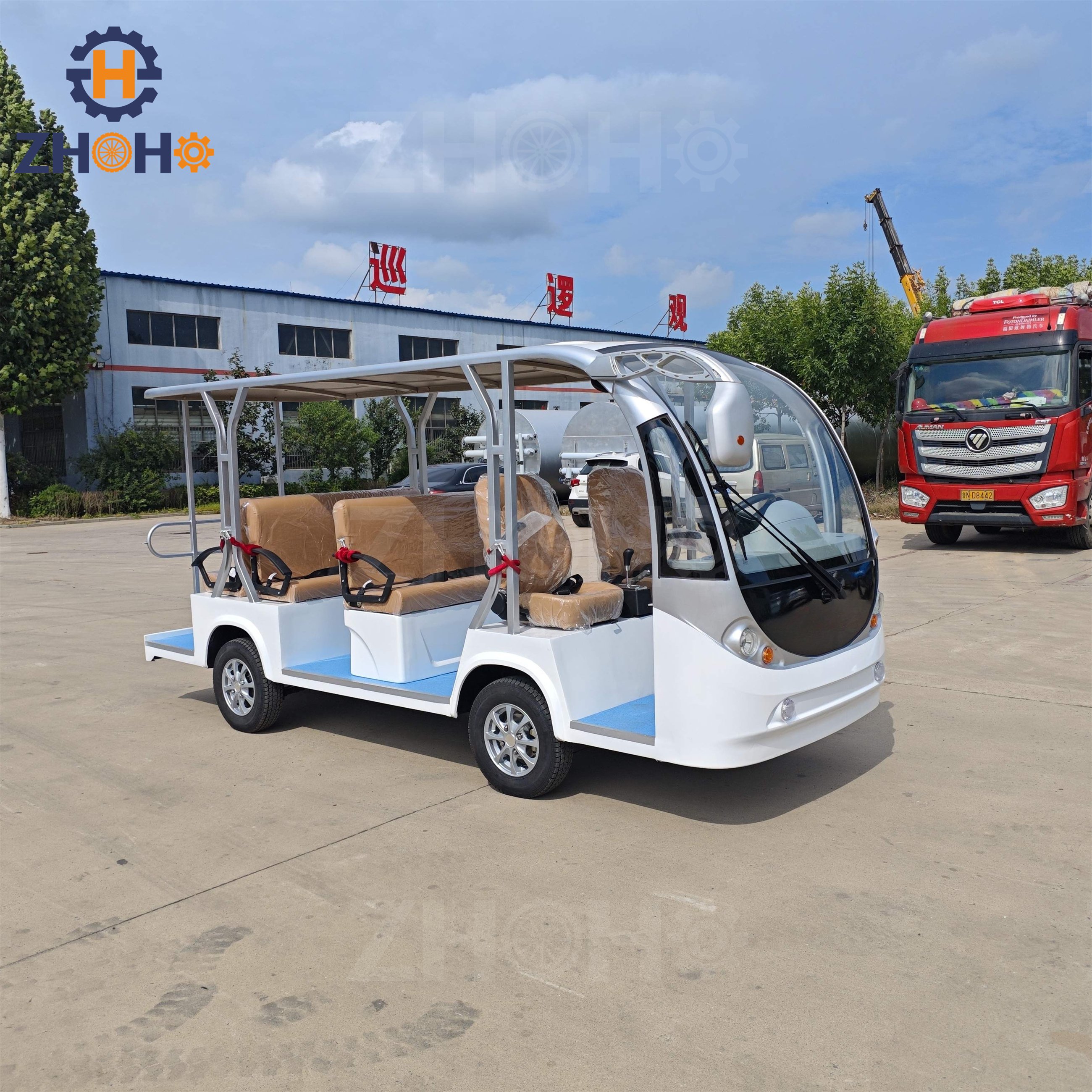 Wholesale Luxury Energy-saving 6 810 Seater Electric Sightseeing Bus and Sedan