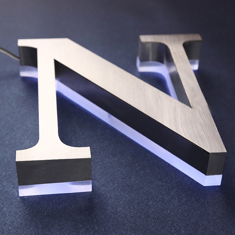 Make logo Metal Letter Sign Light up Letters Backlit Led Sign Illuminated Signs Signage Channel Letter