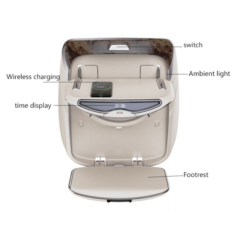 Hot Selling Multifunctional Small Backrest Table Vellfire In-car Dining Table Car Parts and Accessories for 15-22 Alphard